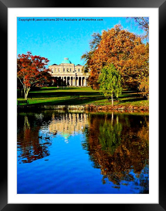 Pittville Park & Pump Room  Framed Mounted Print by Jason Williams