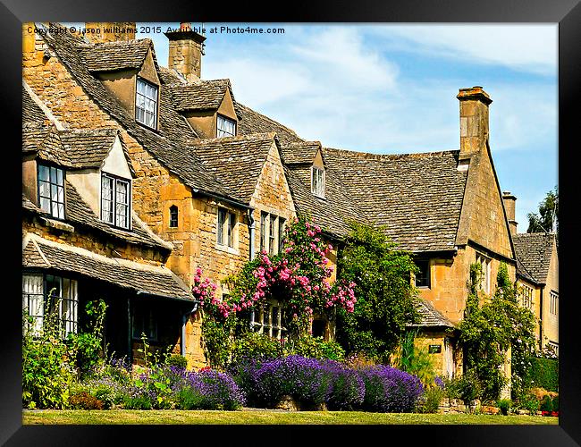 Jewel of the Cotswolds  Framed Print by Jason Williams