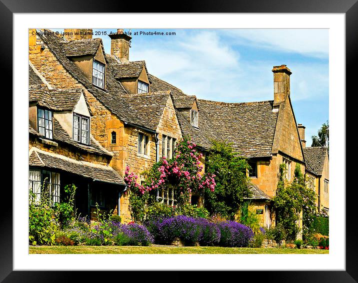 Jewel of the Cotswolds  Framed Mounted Print by Jason Williams