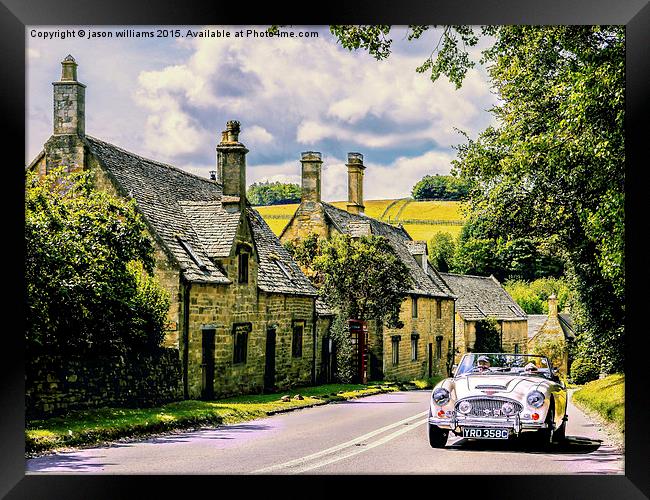  Classic Cotswolds Framed Print by Jason Williams