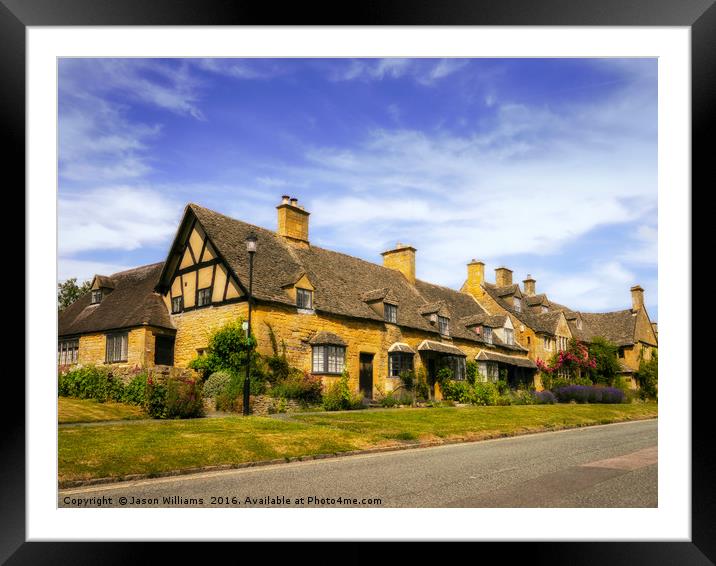 Alluring Cotswolds. Framed Mounted Print by Jason Williams