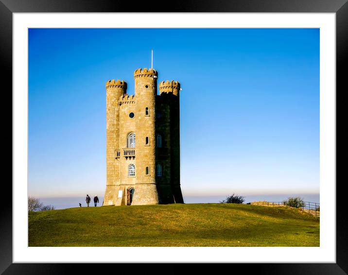 Beautiful Broadway Tower Framed Mounted Print by Jason Williams