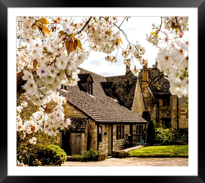 Springtime Cotswolds Framed Mounted Print by Jason Williams
