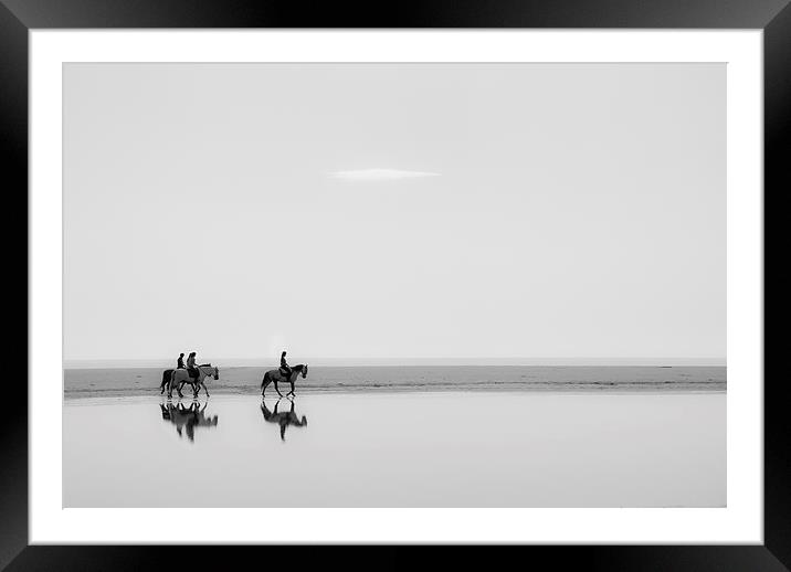 A moment in time Framed Mounted Print by Sandra Broenimann