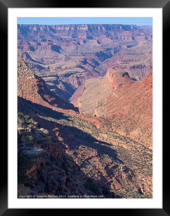 Spectacular Grand Canyon Framed Mounted Print by Deanne Flouton