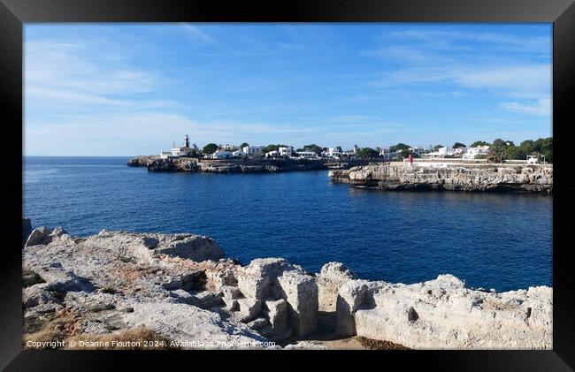 Port Entrance to Ciutadella Menorca Framed Print by Deanne Flouton
