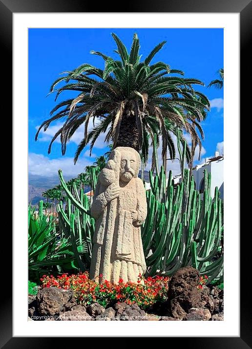 Saintly Sentinels Tenerife Framed Mounted Print by Deanne Flouton