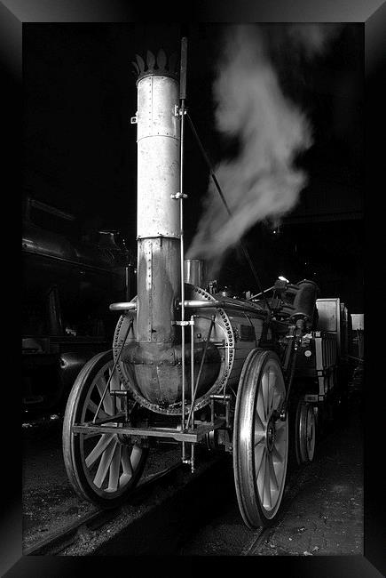  Stephenson's Rocket Replica Framed Print by Ashley Jackson