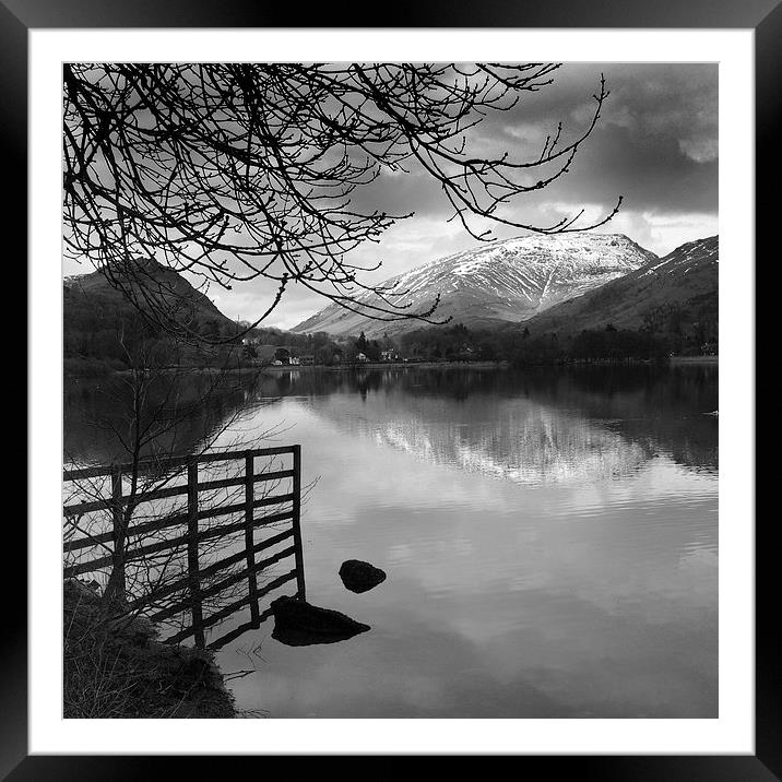 Lake District Framed Mounted Print by Andy Huntley