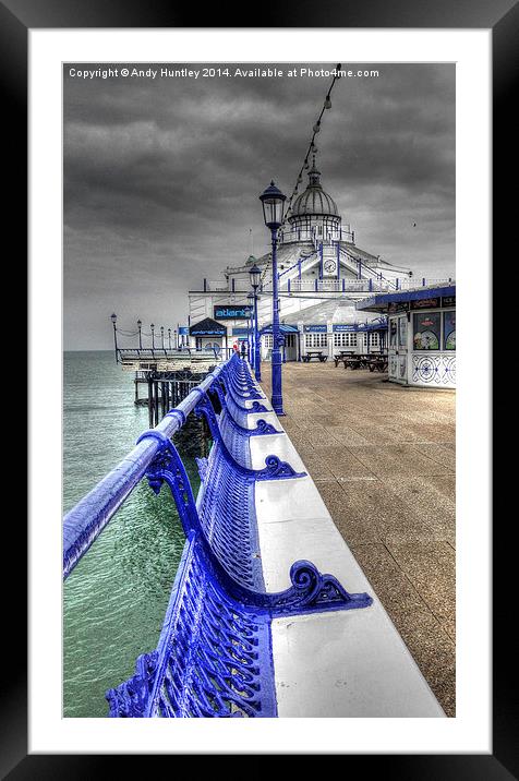 Eastbourne Pier Framed Mounted Print by Andy Huntley