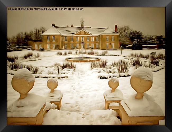  Reigate Priory in winter Framed Print by Andy Huntley
