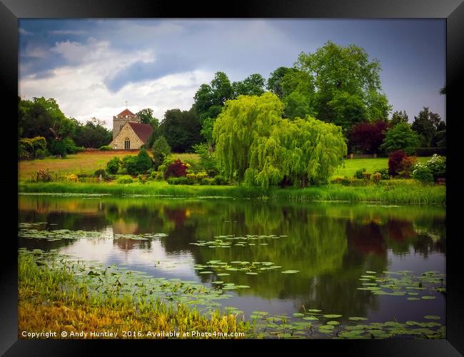Green & Pleasant Land Framed Print by Andy Huntley