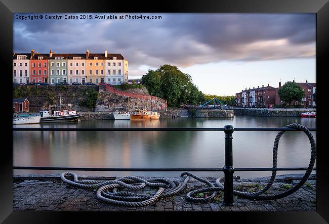  Redcliffe Revealed, Bristol Framed Print by Carolyn Eaton