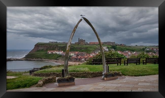 Whitby Framed Print by Alan Tunnicliffe