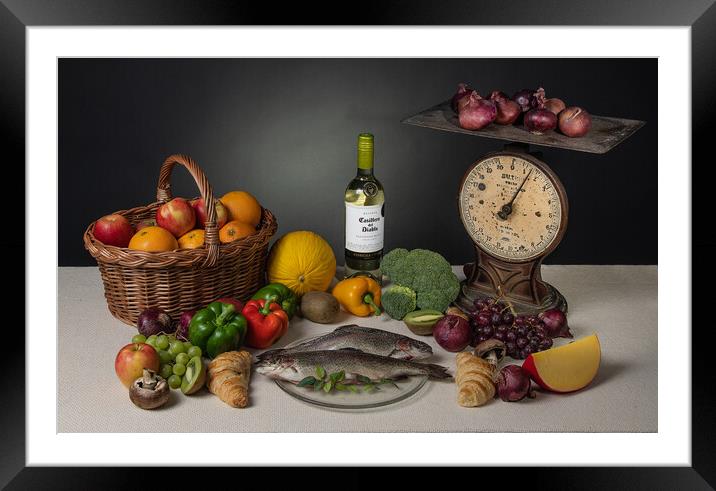 still life  Framed Mounted Print by Alan Tunnicliffe