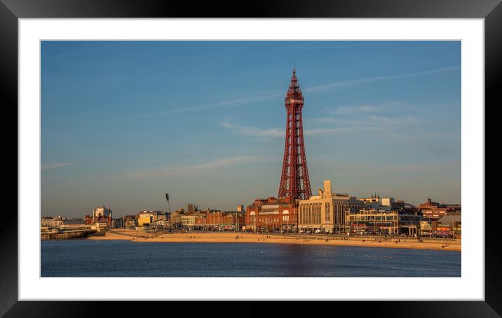 ckBpool tower  Framed Mounted Print by Alan Tunnicliffe