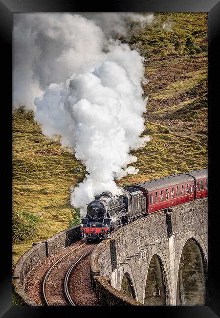 Majestic Journey through Scotland Framed Print by Alan Tunnicliffe