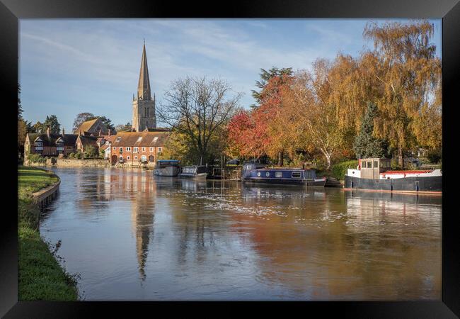 Abingdon on Thames Framed Print by Alan Tunnicliffe