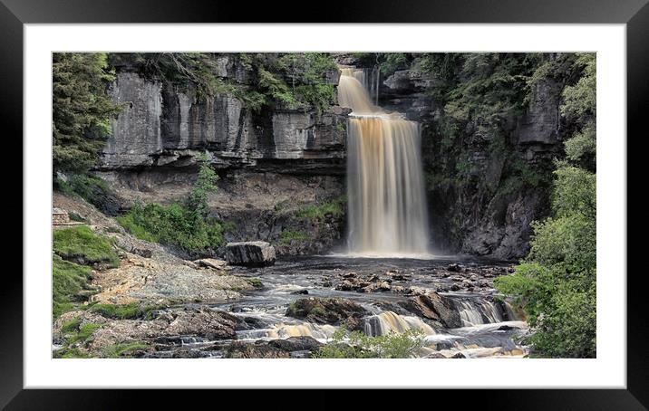 Thornton Force Framed Mounted Print by Alan Tunnicliffe