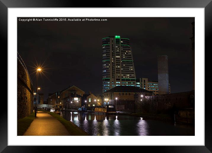  The dalek building, Leeds Framed Mounted Print by Alan Tunnicliffe