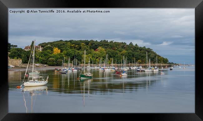 Conwy Framed Print by Alan Tunnicliffe
