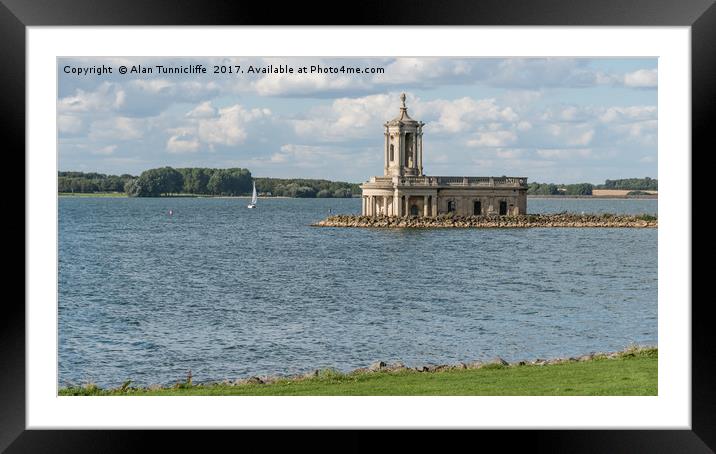 Normanton church Framed Mounted Print by Alan Tunnicliffe