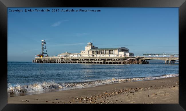 Bournemouth pier Framed Print by Alan Tunnicliffe