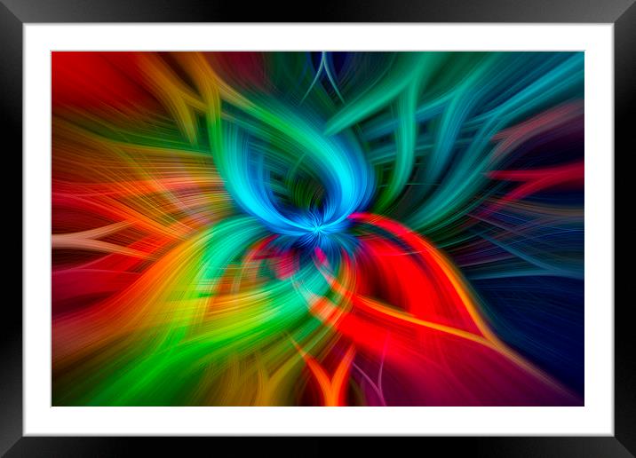  Modern Abstract Framed Mounted Print by Quentin Breydenbach