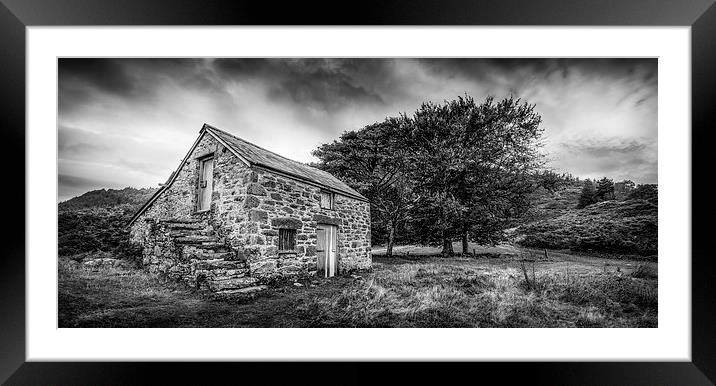 The Abandoned Cottage Framed Mounted Print by Christine Smart