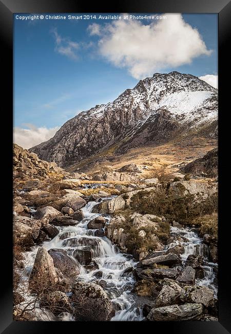 All Paths Lead to Tryfan Framed Print by Christine Smart