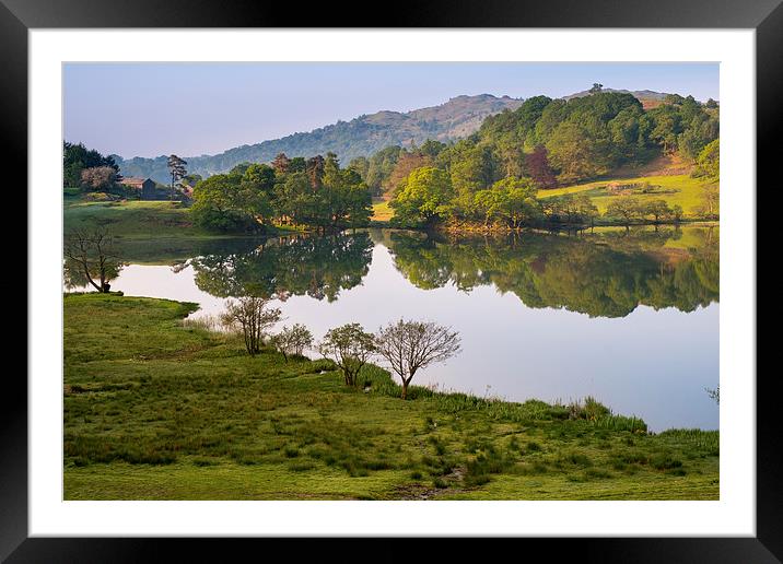 Perfect Calm Framed Mounted Print by Rich Berry