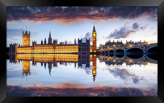 London Framed Print by Helen Hotson