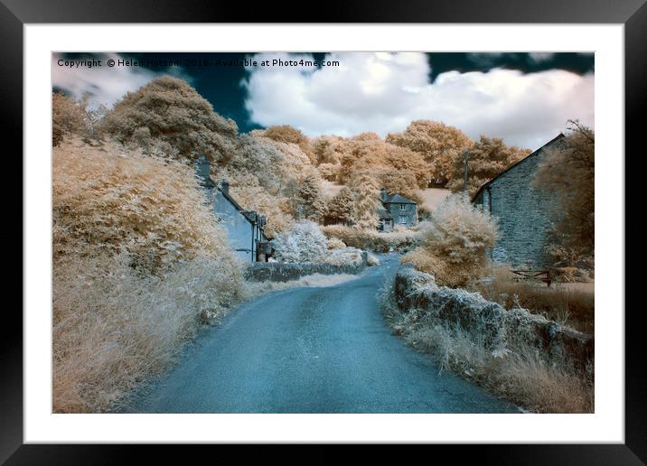 Couch's Mill Infrared Framed Mounted Print by Helen Hotson