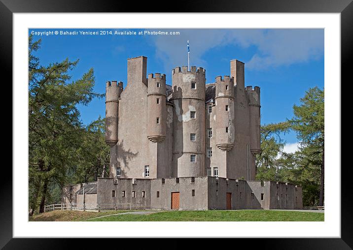 Braemar Castle Framed Mounted Print by Bahadir Yeniceri