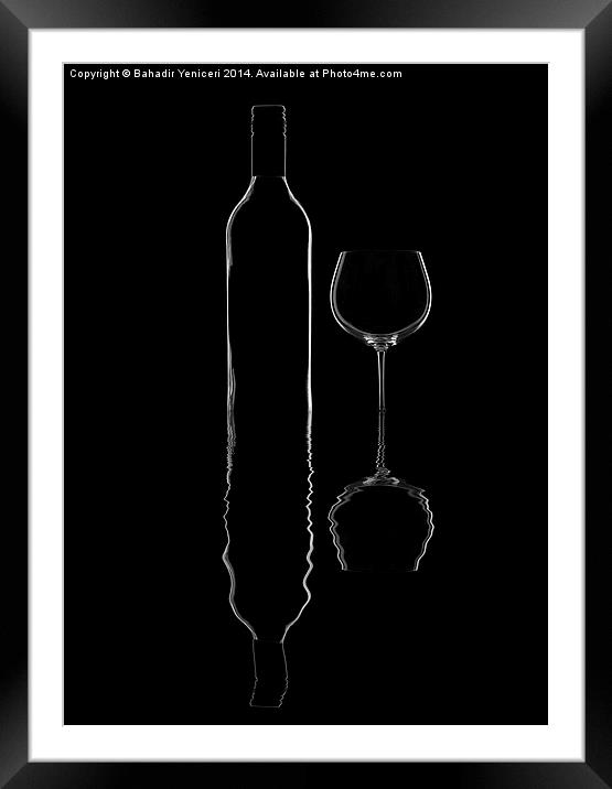 il vino Framed Mounted Print by Bahadir Yeniceri