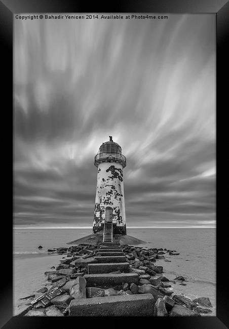 Deserted Lighthouse Framed Print by Bahadir Yeniceri