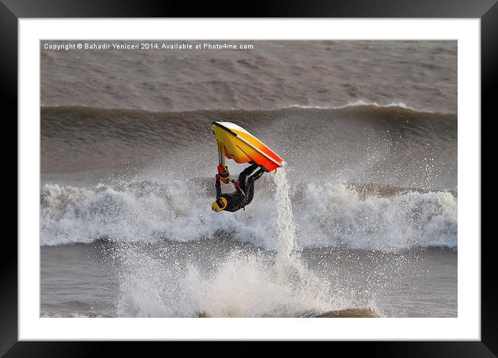 Jet Ski Framed Mounted Print by Bahadir Yeniceri