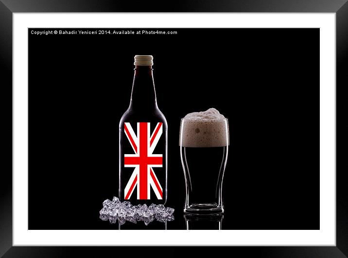 Beer Framed Mounted Print by Bahadir Yeniceri