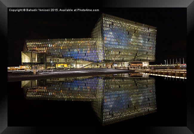  Harpa Concert Hall Framed Print by Bahadir Yeniceri