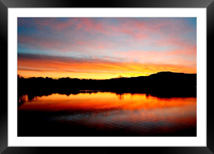 Good Morning Peak District Framed Mounted Print by Kelvin Brownsword