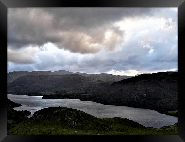 Evening on Ullswater Framed Print by Andreas Klatt