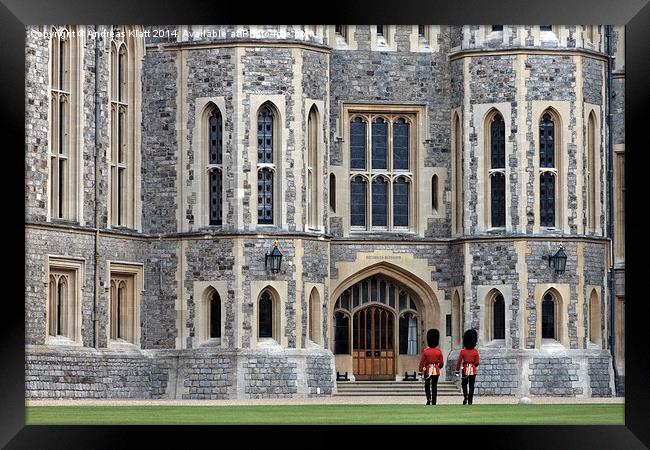 Welsh Guards 1 Framed Print by Andreas Klatt