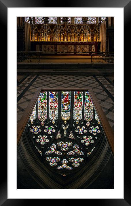 Ripon Cathedral Framed Mounted Print by Andreas Klatt