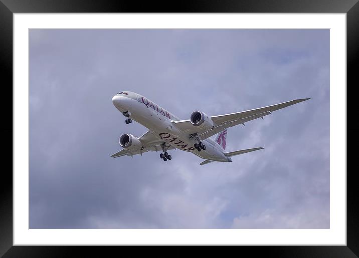 Dreamliner Framed Mounted Print by Colin Porteous