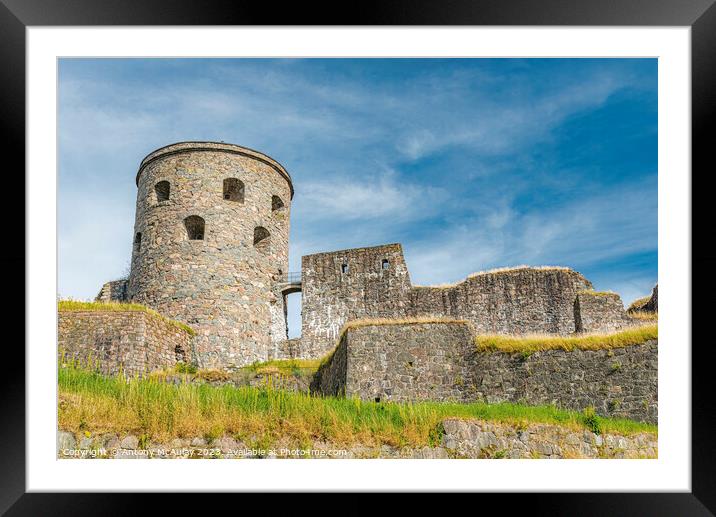 Bohus Fastning Framed Mounted Print by Antony McAulay