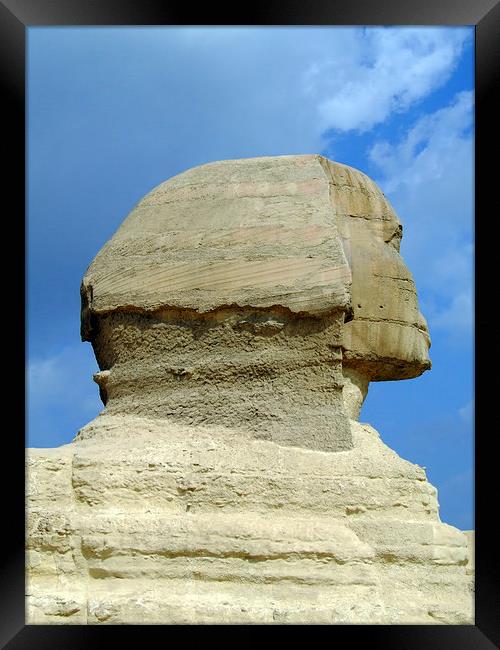 The Sphinx of Egypt 03 Framed Print by Antony McAulay