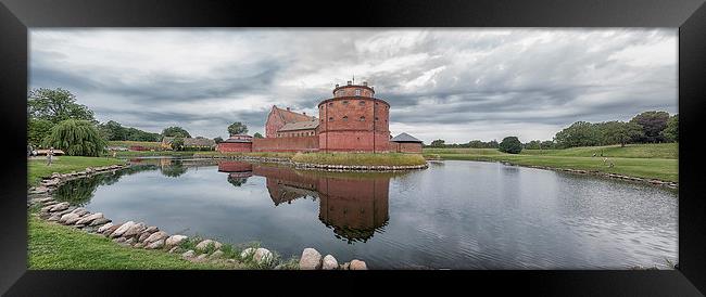 Landskrona Citadel Panorama Framed Print by Antony McAulay