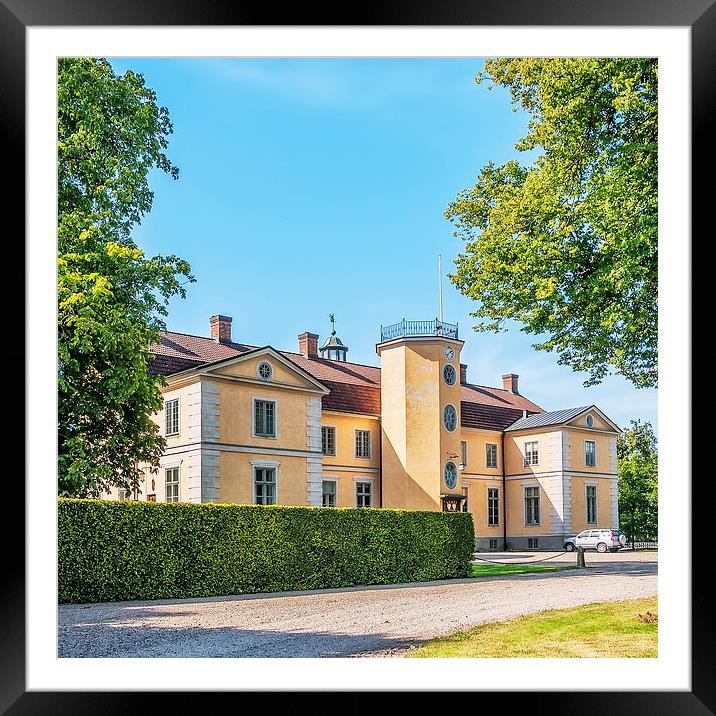 Loberod Slott Framed Mounted Print by Antony McAulay