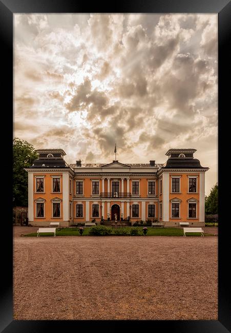 Skottorps castle in Sweden Framed Print by Antony McAulay