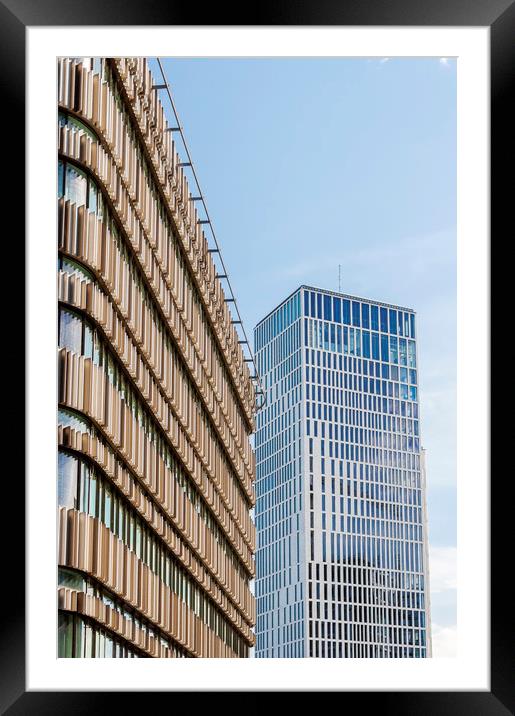 Malmo Live Building Blocks Framed Mounted Print by Antony McAulay